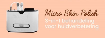 Direct een gladde en stralende huid d.m.v. Microdermabrasie 