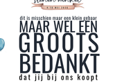 pak nu je kans....Week van de Stenen Winkel deals....