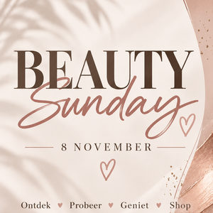 8 november Beauty Sunday exclusief voor bestaande klanten! heb jij de mail ontvangen?